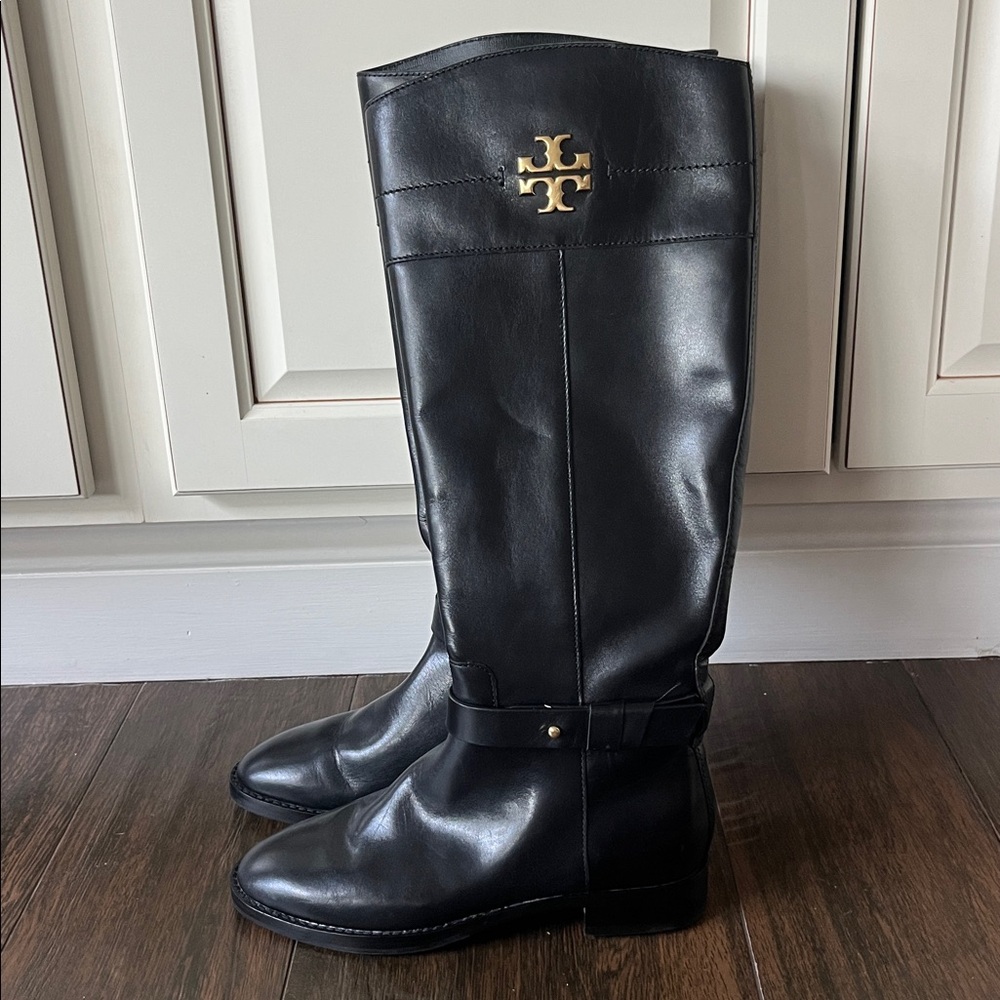 NWT Tory Burch Everly Riding Boots - Picture 3 of 6
